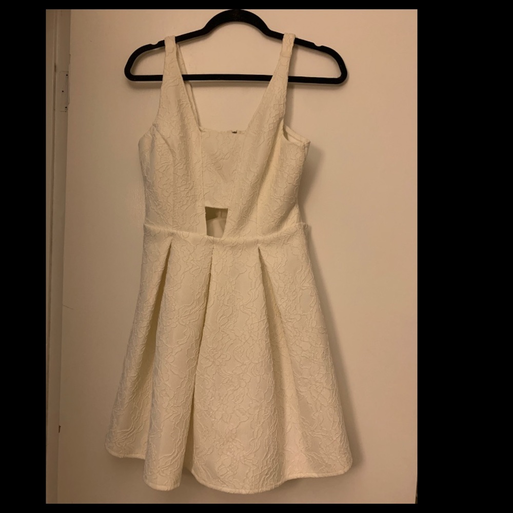 Top Shop white cutout dress